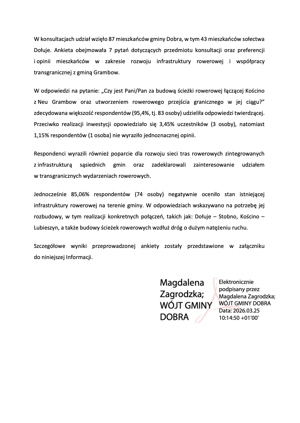 Informacja o wynikach konsultacji społecznych2