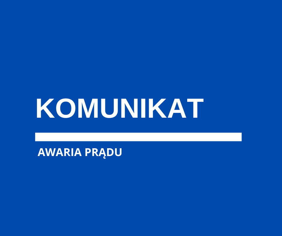 Informujemy o awarii prądu występującej na terenie działania Oddziału Enea Operator Dystrybucji Szczecin