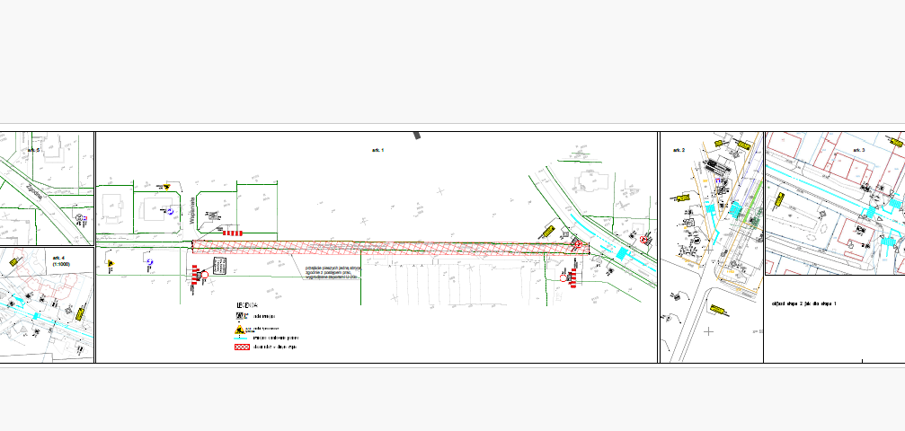 Budowa ulicy Komercyjnej w Mierzynie