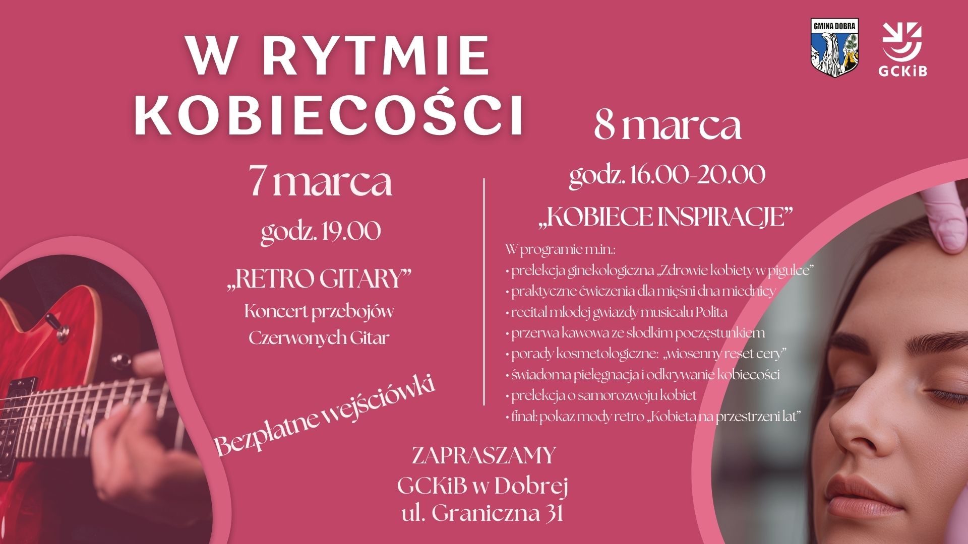 DZIEŃ KOBIET w Gminie Dobra. W RYTMIE KOBIECOŚCI – czas dla kobiet, czas razem
