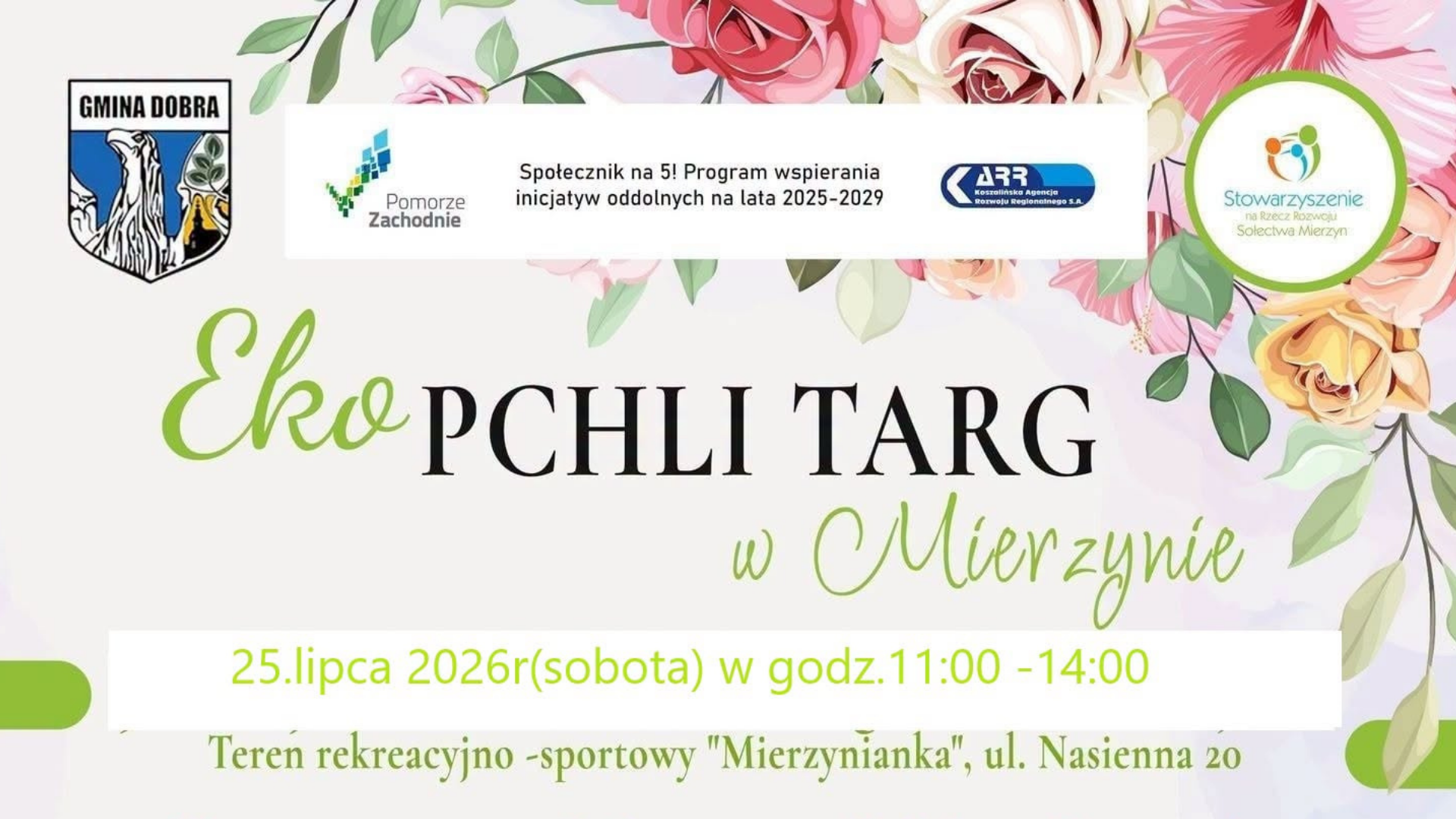 EKO-PCHLI TARG w Mierzynie!