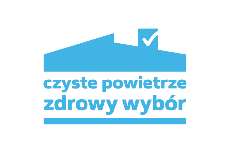 Logo programu "Czyste powietrze"