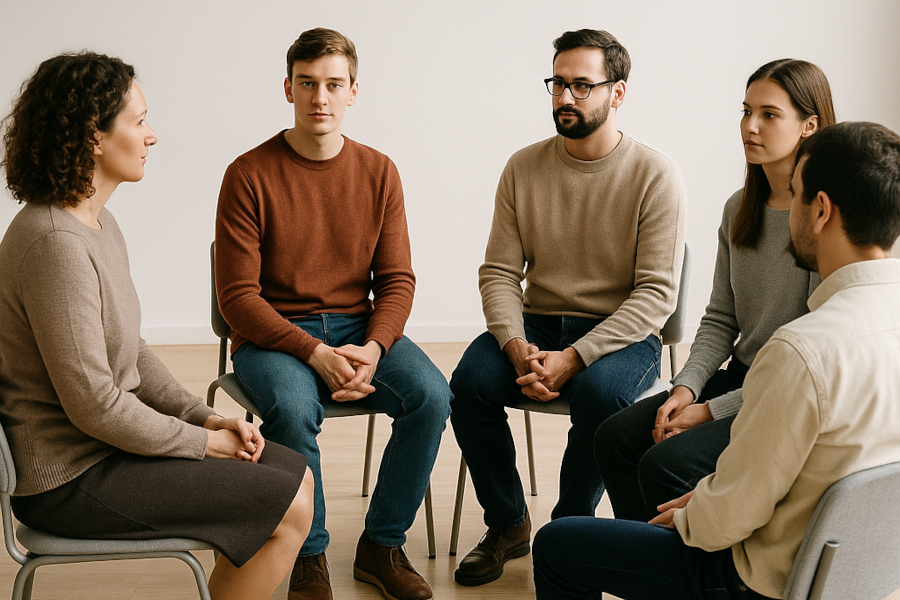 Grupa wsparcia w Gminie Dobra