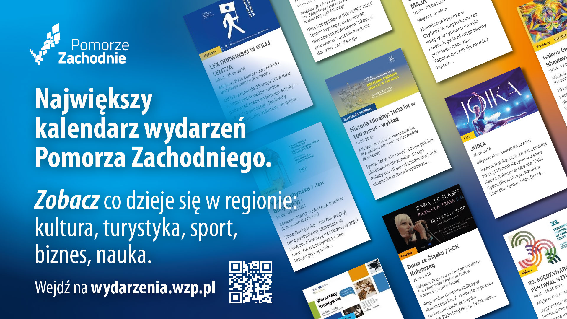 Plakat. Więcej informacji na wydarzenia.wzp.pl