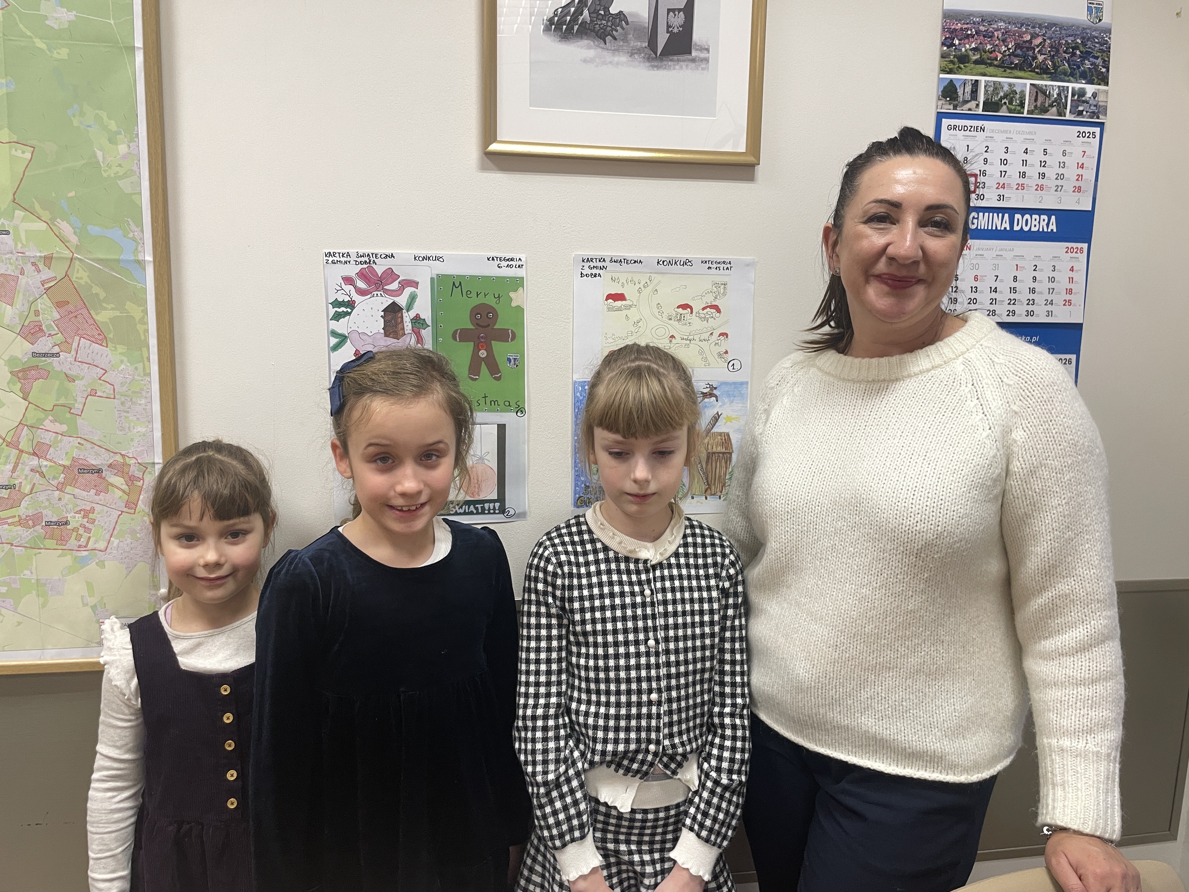 Konkurs plastyczny „Świąteczna kartka z Gminy Dobra” rozstrzygnięty!