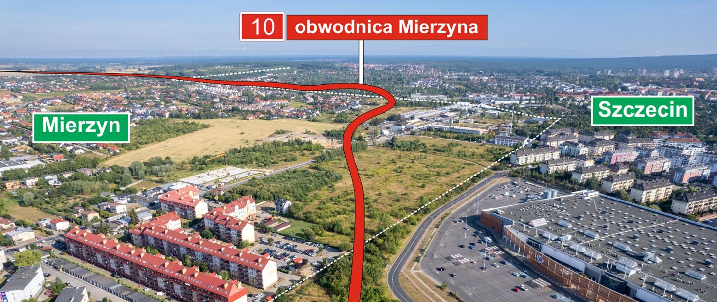 Oferty wykonawców na budowę obwodnicy Mierzyna w ciągu DK10