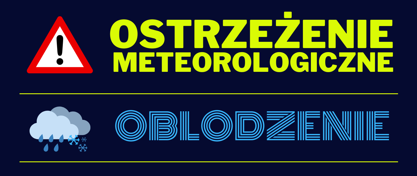 Ostrzeżenie przed oblodzeniem dróg