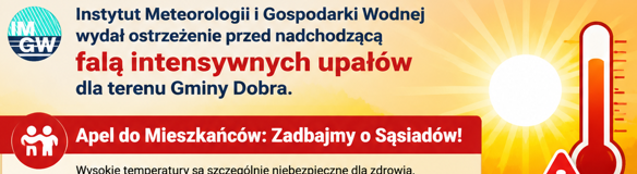 Ostrzeżenie przed zbliżającą się fala upałów