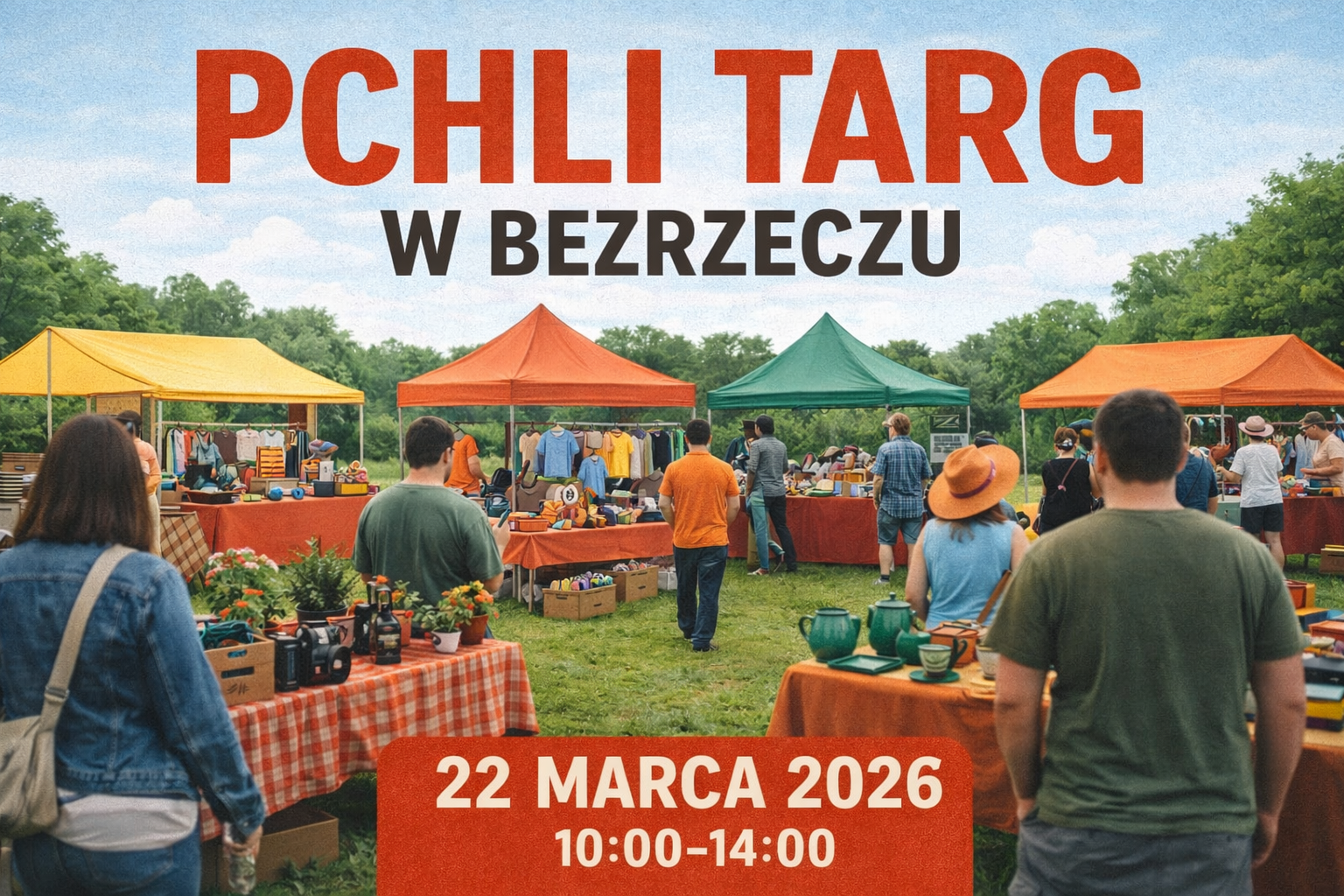 Pierwszy wiosenny pchli targ w Bezrzeczu