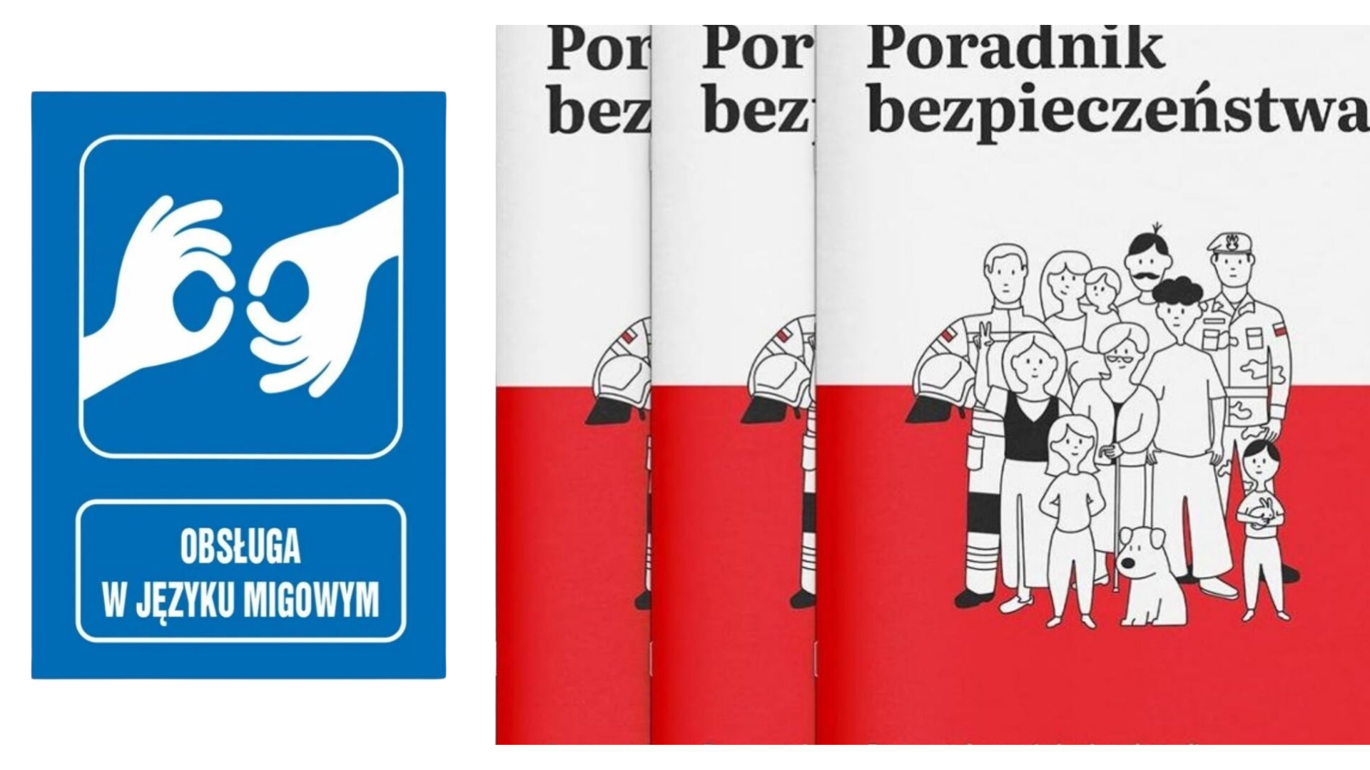 Poradnik Bezpieczeństwa dostępny w Polskim Języku Migowym (PJM)