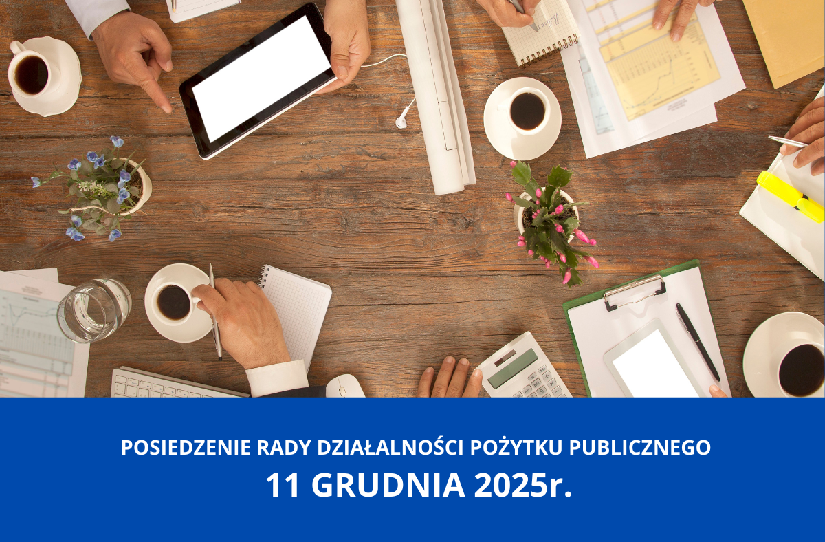 Posiedzenie Rady Działalności Pożytku Publicznego