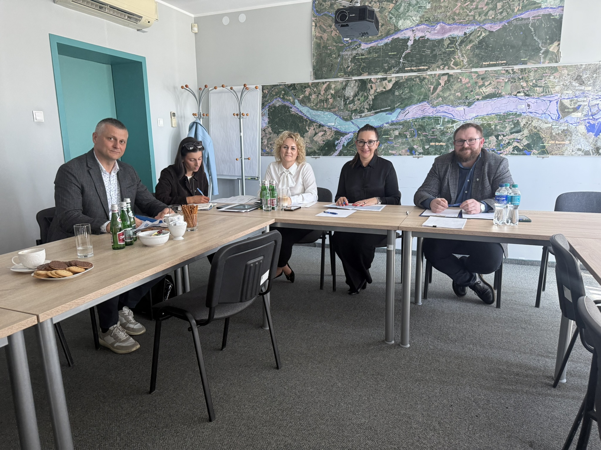 Spotkanie robocze w sprawie gospodarki wodnej i ochrony przeciwpowodziowej