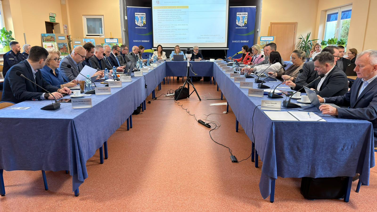 W dniu 26 lutego 2026 r. odbyła się XXIII sesja Rady Gminy Dobra