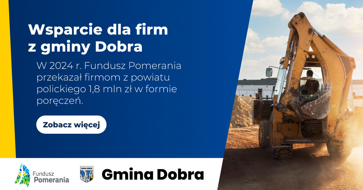 Wsparcie dla firm z gminy Dobra