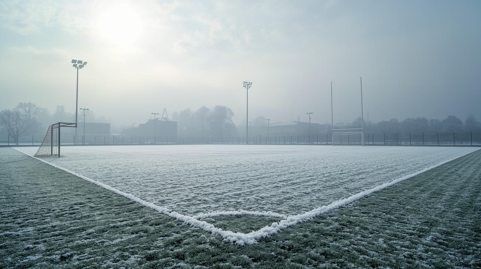 Zamknięcie boisk sportowych na sezon zimowy