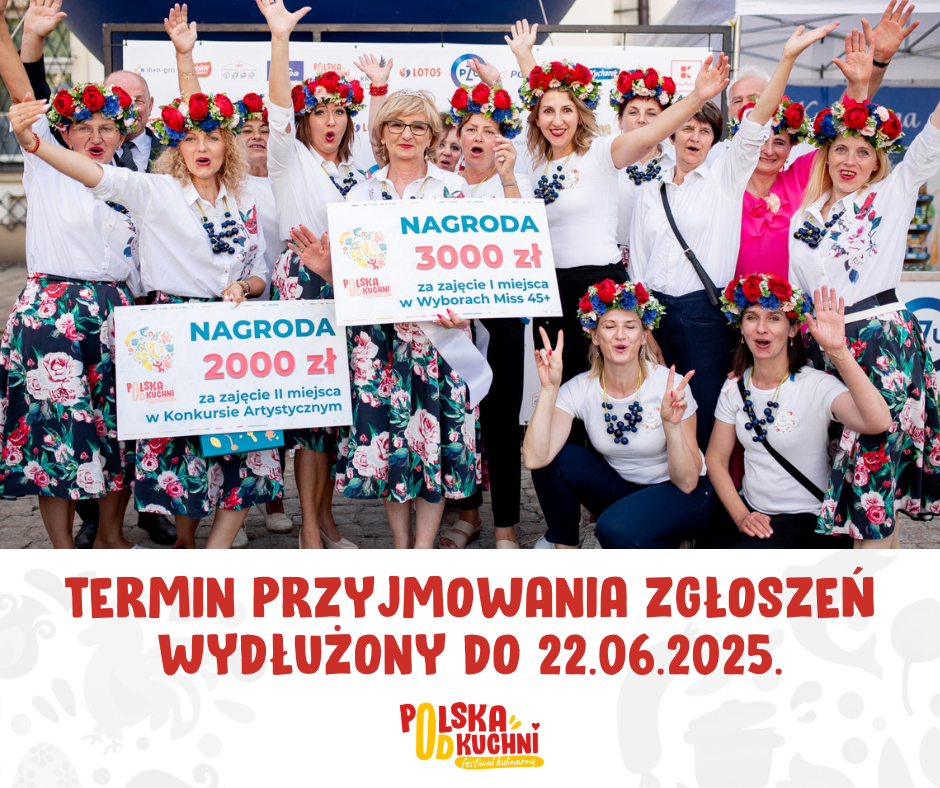 Zmiana terminu przyjmowania zgłoszeń do ogólnopolskiego konkursu dla Kół Gospodyń Wiejskich