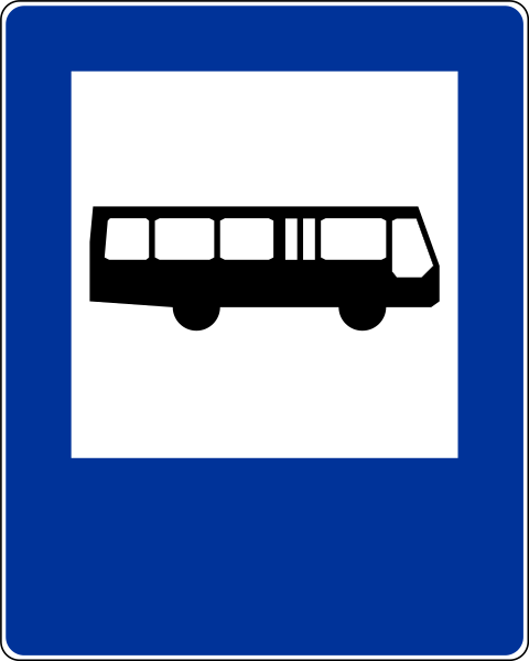 Znak przystanku autobusowego
