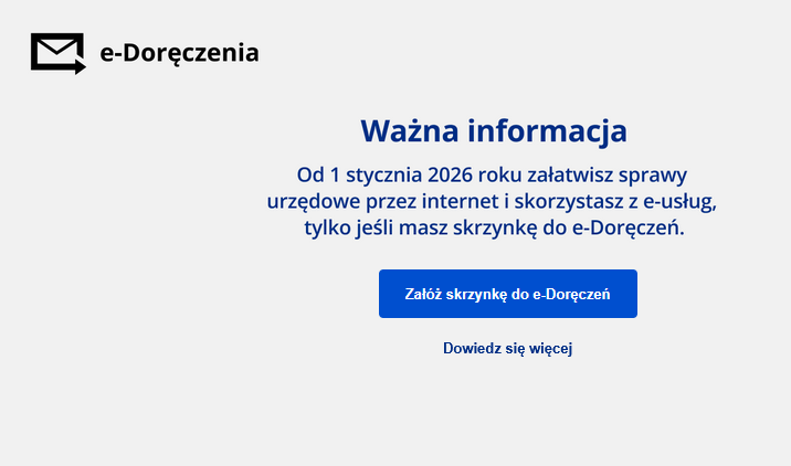 Zmiany w komunikacji elektronicznej od 1 stycznia 2026 roku