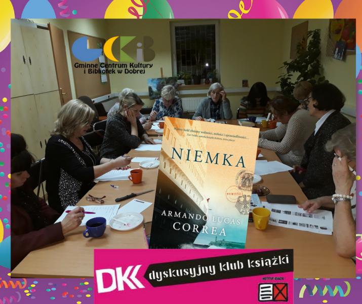 Spotkanie Dyskusyjnego Klubu Książki w Mierzynie