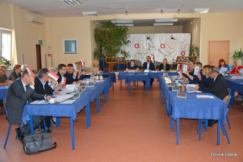 W dniu 20 września 2018 r. odbyła się XXXV sesja Rady Gminy Dobra.