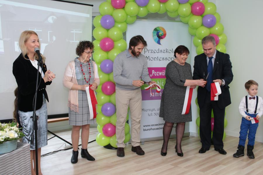 Otwarcie Przedszkola i Żłobka Montessori w Mierzynie