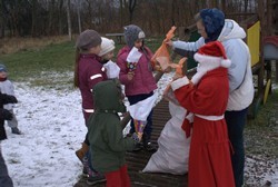 Święty Mikołaj odwiedził Łęgi!