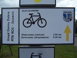 Nowy szlak rowerowy w gminie Dobra