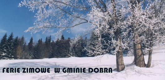 Ferie zimowe w gminie Dobra