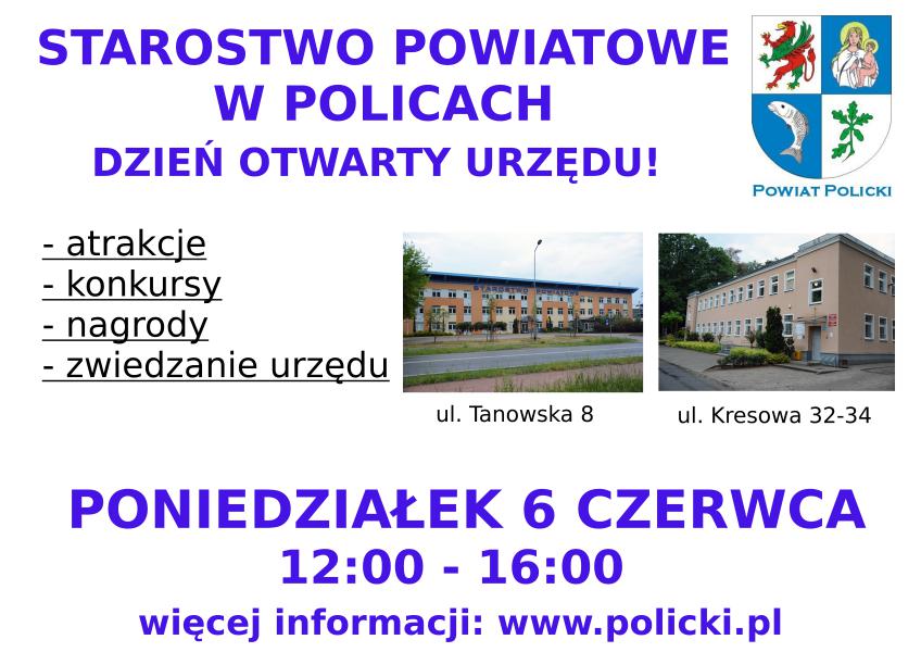 Dzień otwarty Starostwa Powiatowego w Policach 