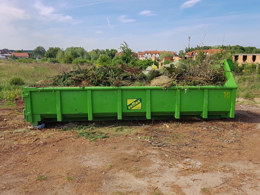 Tymczasowa zmiana miejsca usytuowania kontenera na odpady zielone w Wołczkowie