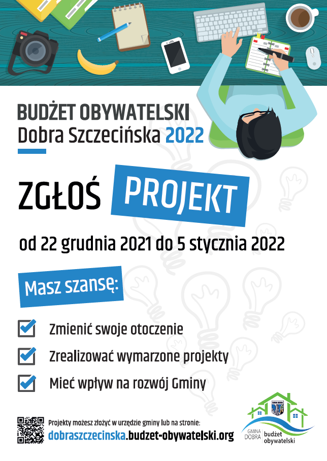 Zgłoś projekt do budżetu obywatelskiego na rok 2022