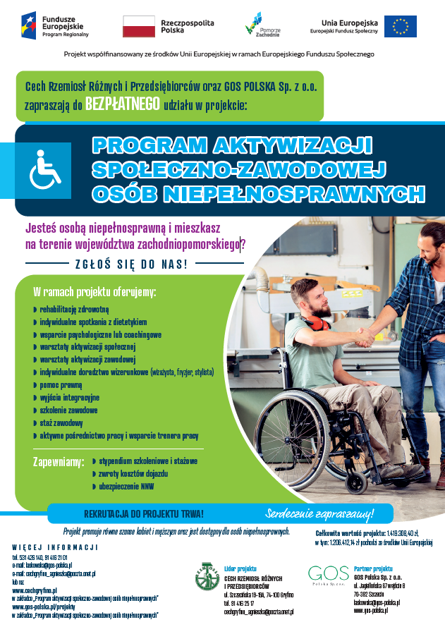 Program aktywizacji społeczno-zawodowej osób niepełnosprawnych