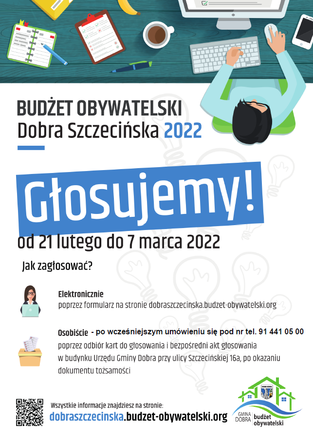 Trwa głosowanie do Budżetu Obywatelskiego na rok 2022