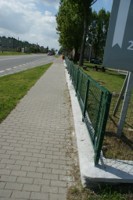 Remont ogrodzenia wokół boiska sportowego w Skarbimierzycach